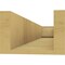 Ekena Millwork 6in. W x 4in. H x 28in. L Burlington Woodgrain TimberThane Rafter Tail, Primed Tan RFTUR06X04X28BURRCPR - alternate 6